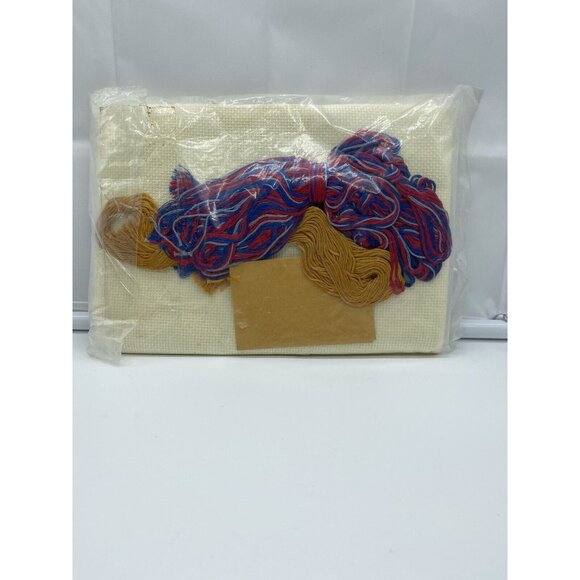 World's Greatest Friend Cross Stitch Pattern In Package w/ Floss New Unopened - Picture 2 of 5